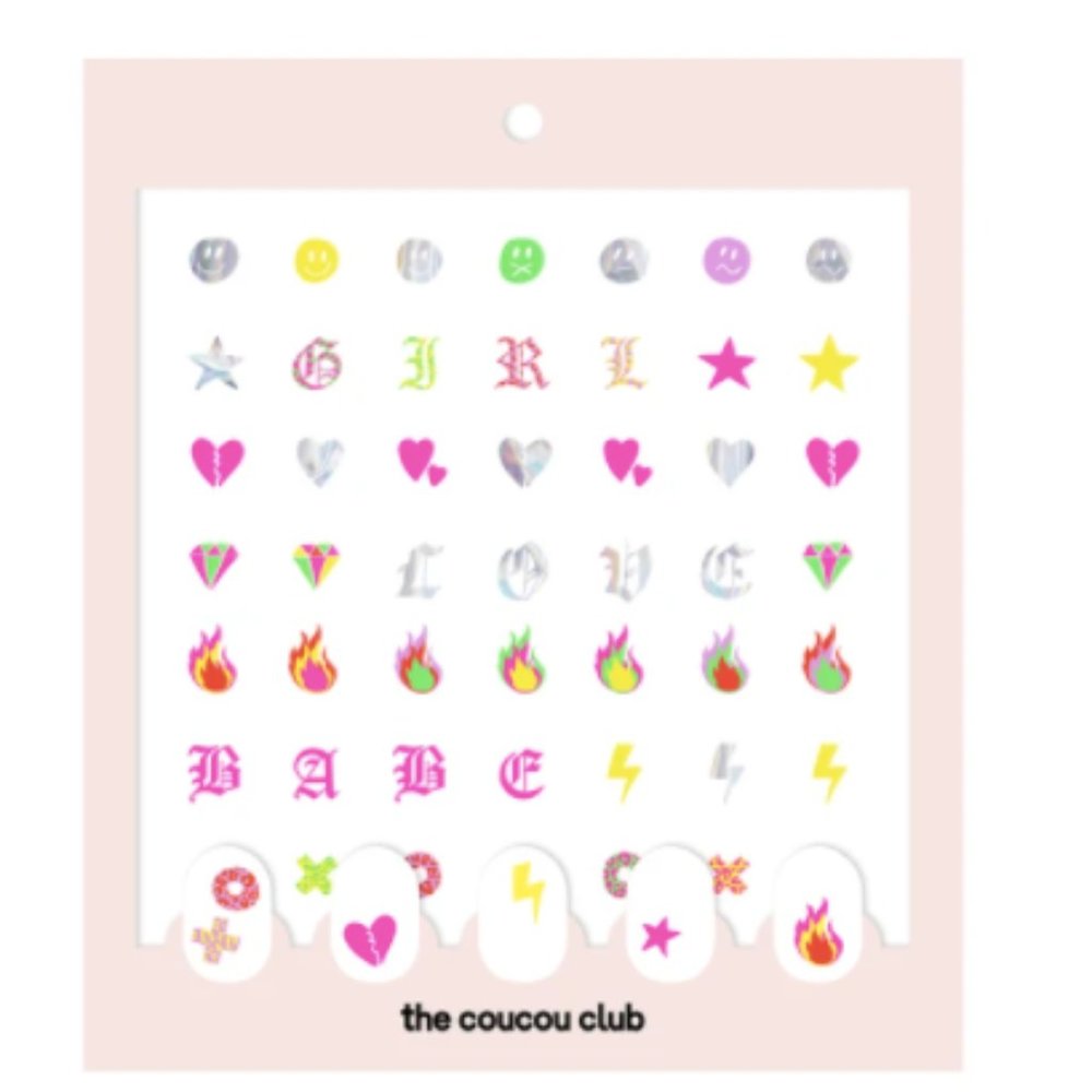 THE COUCOU CLUB Nail Art: The LAKWERK Stickers